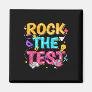 Íman Rock The Test Motivational Testing Day For Teacher