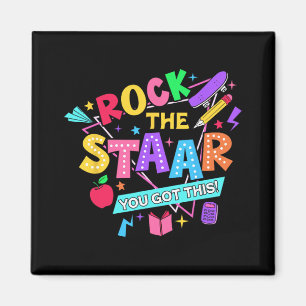 Íman Rock The Test You Have This Test Day Teachers Stud