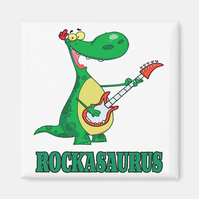 Íman rockasaurus rock n roll dino dinossaur.ai (Frente)