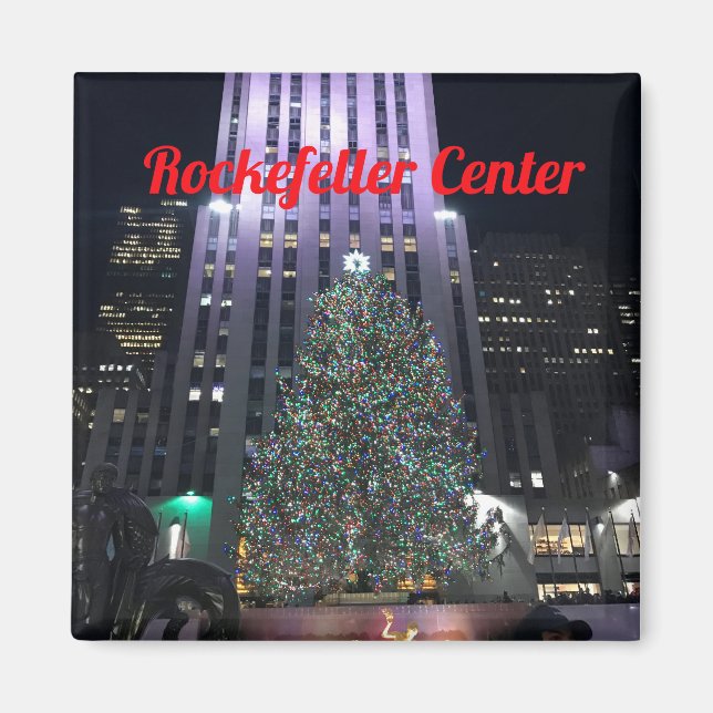 Íman Rockefeller Center New York Magnet (Frente)
