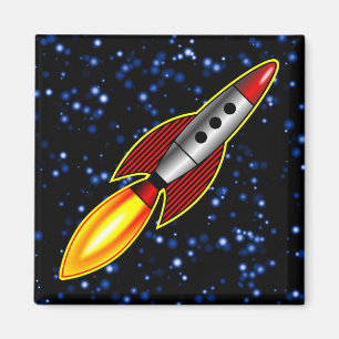 Íman Rocket retro