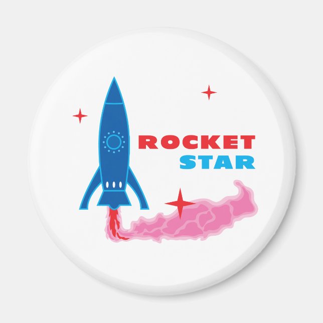 Íman Rocket Star (Frente)