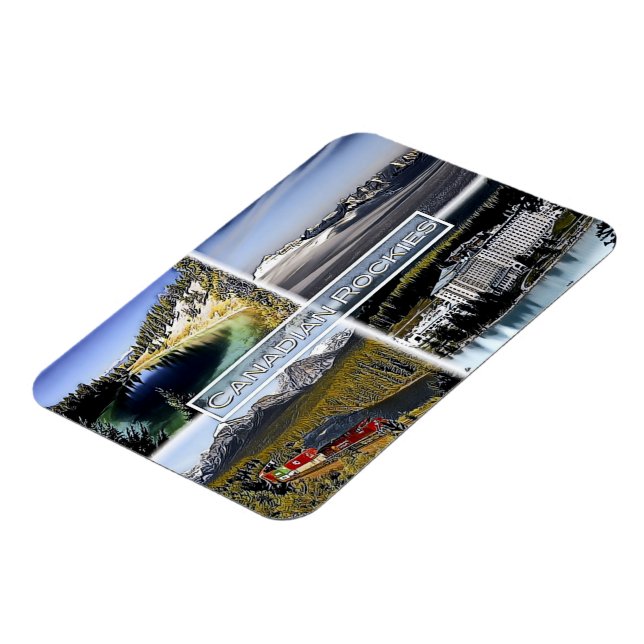 Íman Rockies - Canadá - Mosaico - (Left Side)