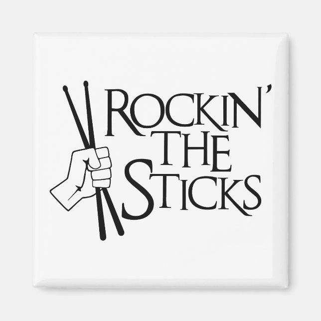 ÍMAN ROCKIN' THE STICKS (Frente)