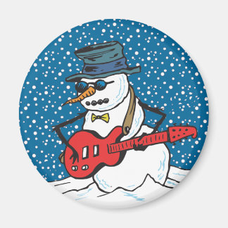 Íman Rocking Snowman