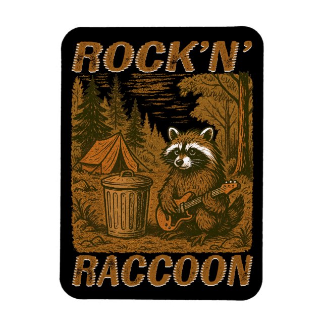 Íman Rock'n' Raccoon Flex (Vertical)