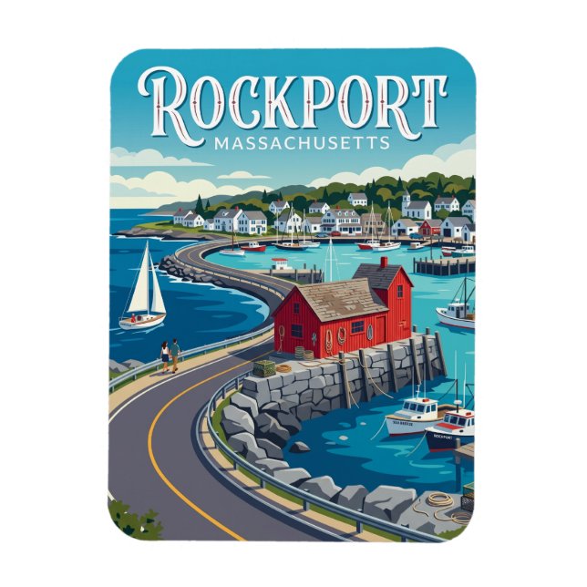 Íman Rockport EUA (Vertical)