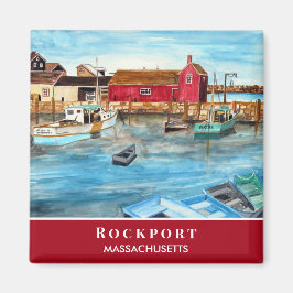 Íman Rockport Harbor Massachusetts New England EUA