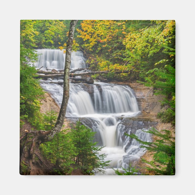 Íman Rocks National Lakeshore, Sable Falls (Frente)