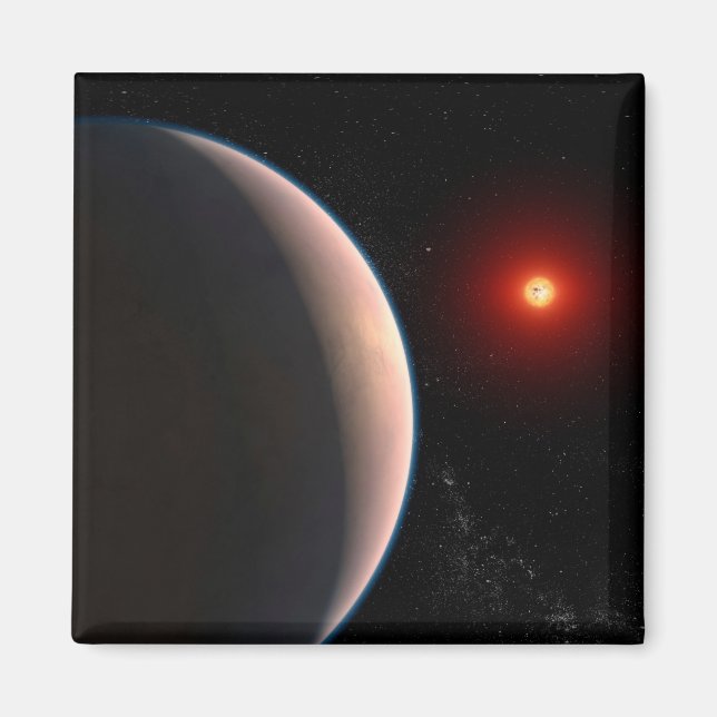 Íman Rocky Exoplaneta Gj 486 B Orbitando Uma Estrela An (Frente)