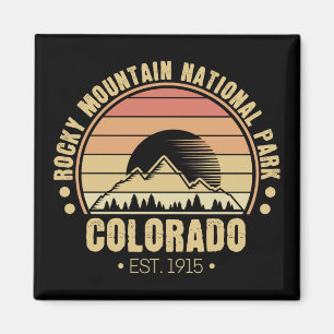 Íman Rocky Mountain National Park Colorado Rerto