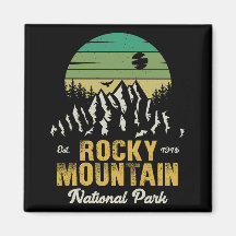 Rocky Mountain National Park Vintage Souvenirs 60s