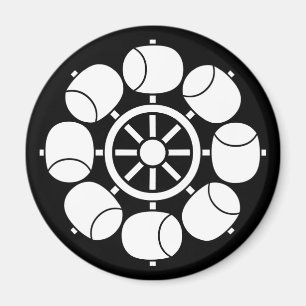 Íman roda d'água com oito pás