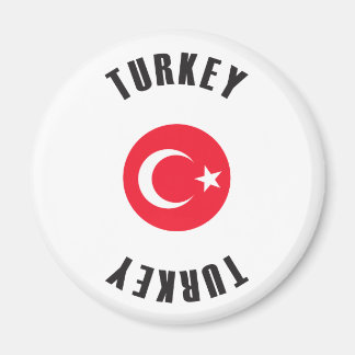 Íman Roda de bandeira da Turquia