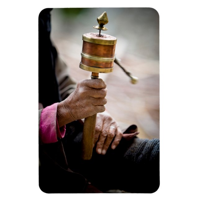Íman Roda de Oração, Ladakh, Caxemira (Vertical)