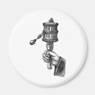 Íman Roda de oração (Tibet)
