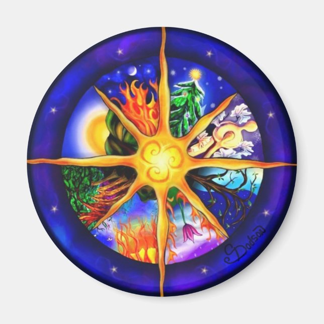 Íman Roda do Ano (Frente)