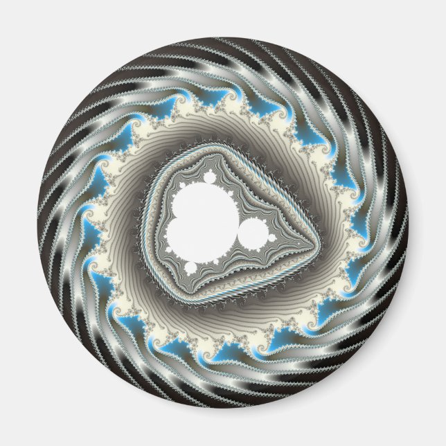 Íman Roda giratória - Fractal (Frente)