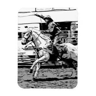 Íman Rodeo Cowboy - Evento Steer Roping