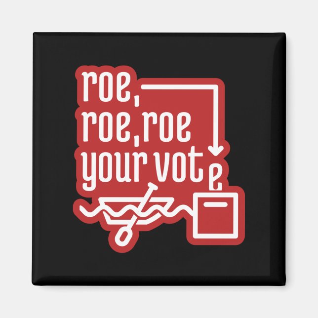 Íman Roe Roe Seu Voto 4 (Frente)