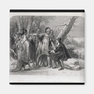 Íman Roger Williams protegido pelo Narragansetts