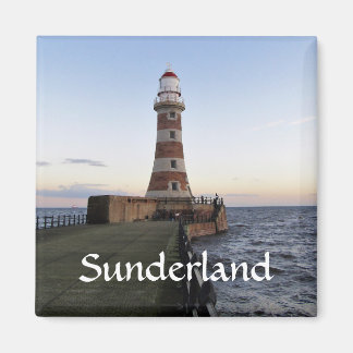 Íman Roker Lighthousem, Sunderland uk