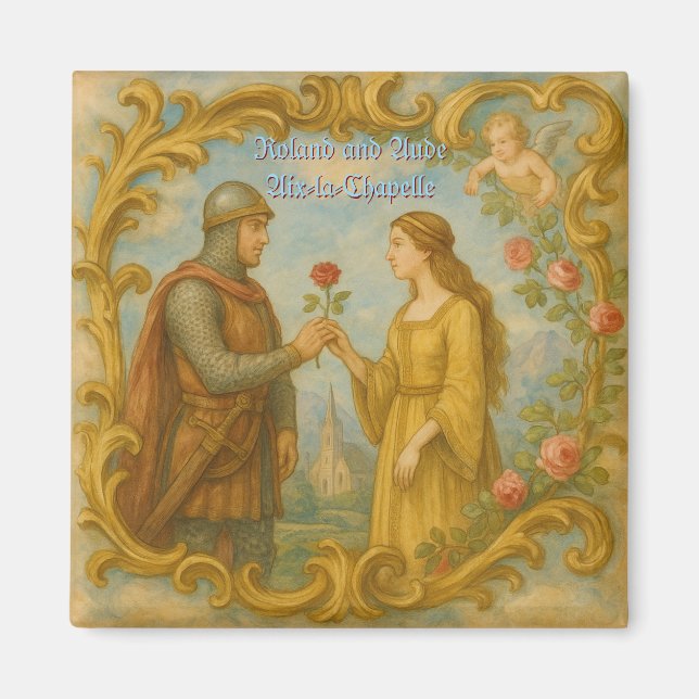 Íman Roland e Aude (Frente)