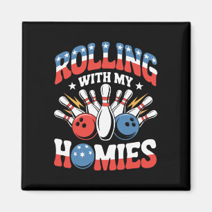 Íman Rolando Com Minha Boliche Americana Homies
