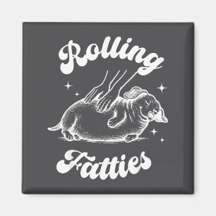 Íman Rolando Fatties Cachorro Dachshund Maconha Amor Ca