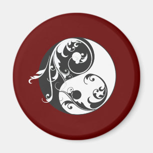 Íman Rolando Yin & Yang (preto)