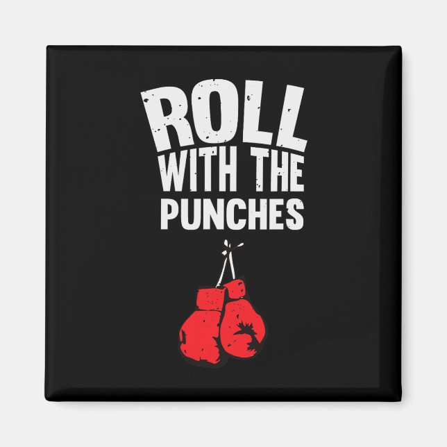 Íman Rolar Com As Luvas De Boxing (Frente)