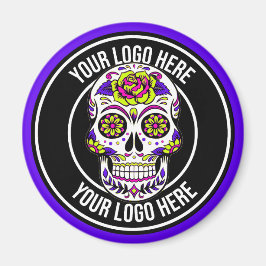 Íman Roller Derby Logo Purple Black
