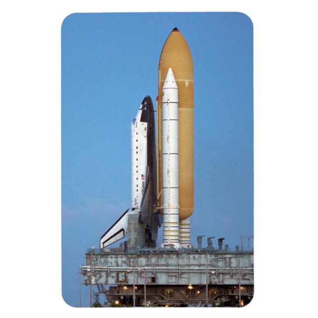 Íman Rollout de lançamento do Shuttle Espacial Atlantis (Vertical)