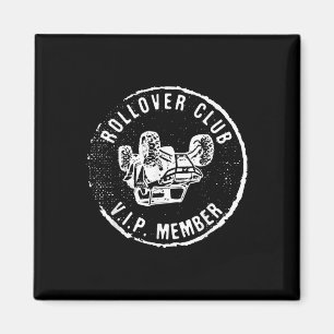 Íman Rollovers Club Vip Member Atv Utv Lovers Engraçado