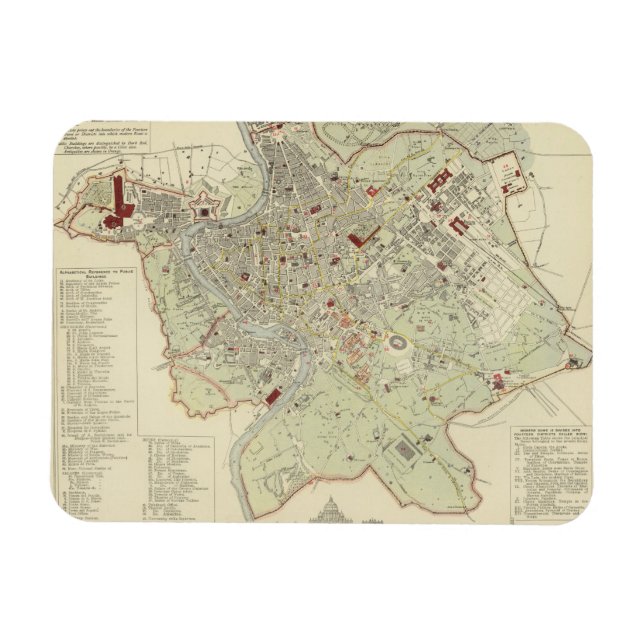 Íman Roma 4 (Horizontal)