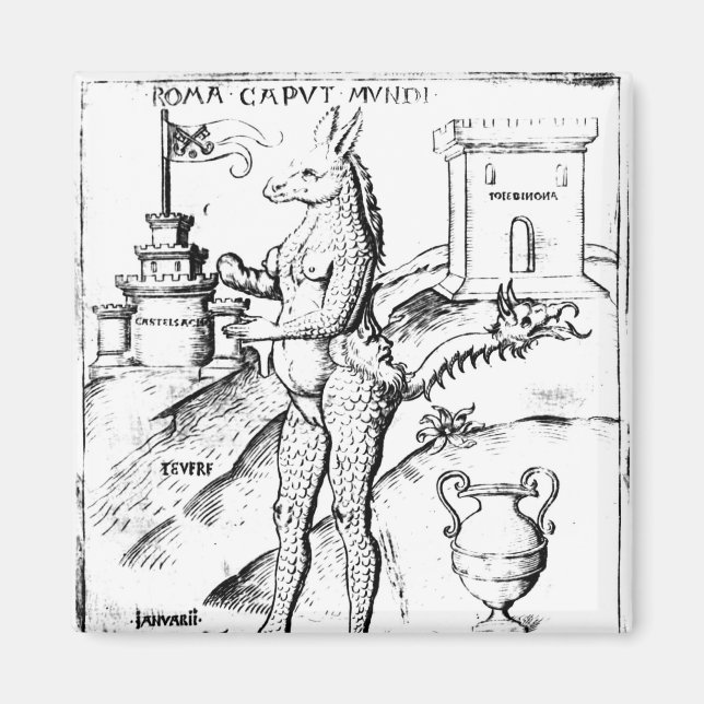 Íman Roma, Capital do Mundo, 1596 (Frente)