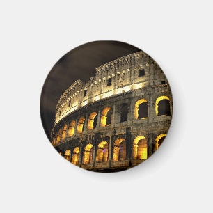 Íman Roma - coliseu no ímã da noite
