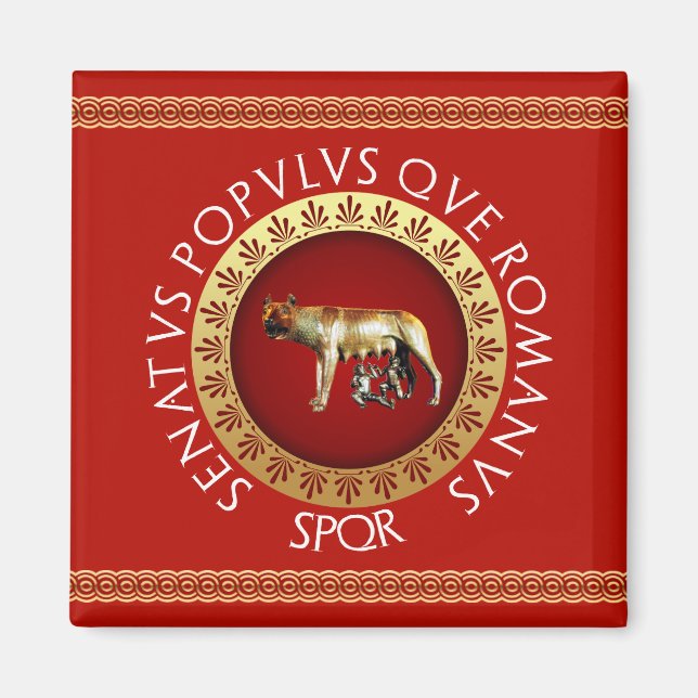 Íman Roma imperial (Frente)