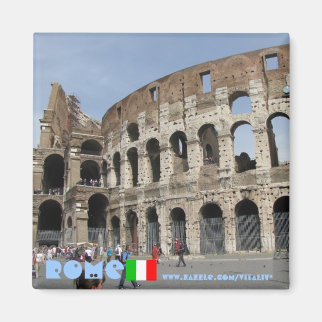 Íman Roma Itália legal imã design (Frente)