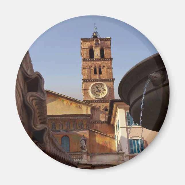 Íman Roma - Papais noeis Maria em Trastevere (Frente)