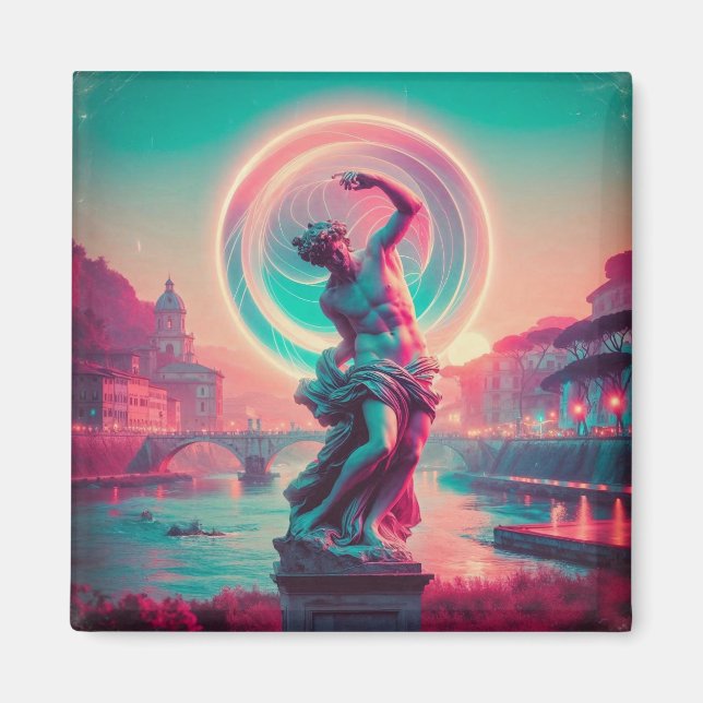Íman Roma | Sonho Etéreo Urbano Vaporwave Retrowave (Frente)
