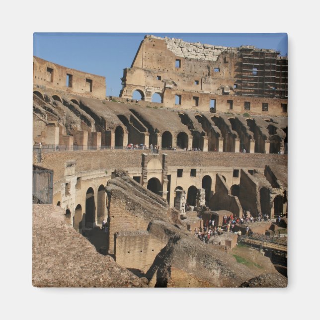 Íman Roman Art. The Colosseum ou Flavian (Frente)