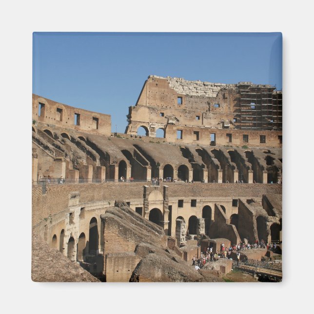 Íman Roman Art. The Colosseum ou Flavian 7 (Frente)