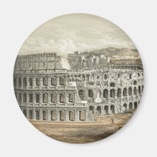 Íman Roman Coliseum Vintage Art