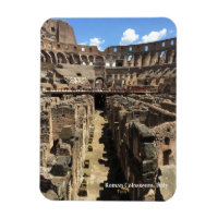 Roman Colosseum, Itália Fotografia