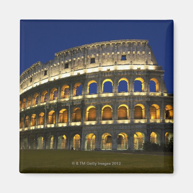 Íman Roman Colosseum, Roma, Itália 3 (Frente)