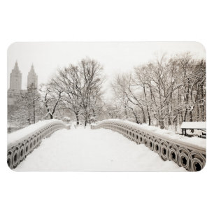 Íman Romance do inverno do Central Park - ponte do arco