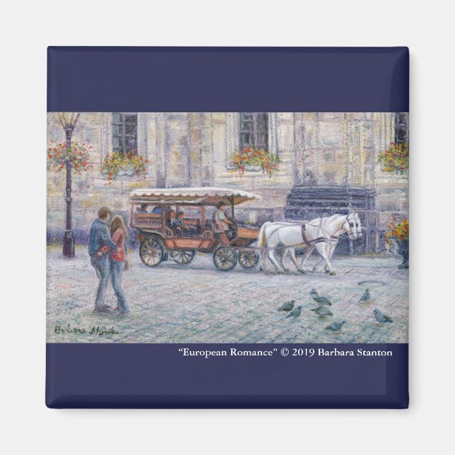 Íman "Romance Europeu" (Frente)