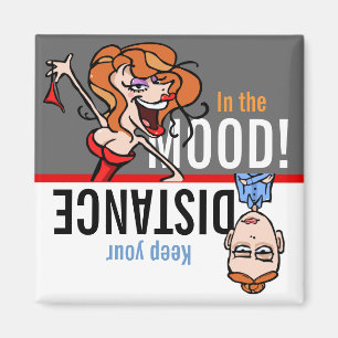 Íman Romance? No humor ou mantenha sua distância!