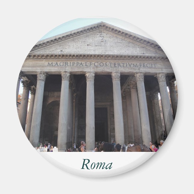 Íman Romanichel Pantheon (Frente)